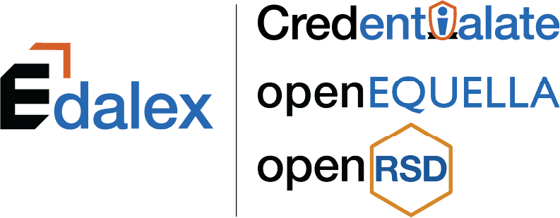 Logos de la famille de marques Edalex