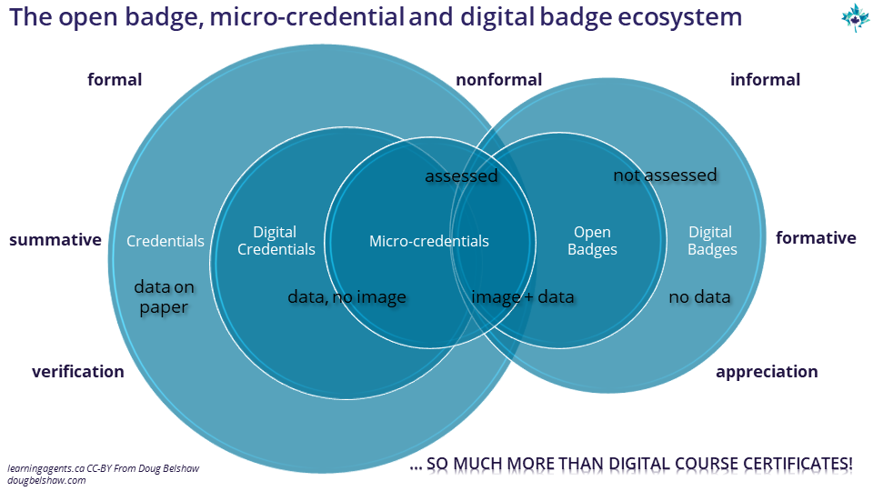 Digital credential taxonomy