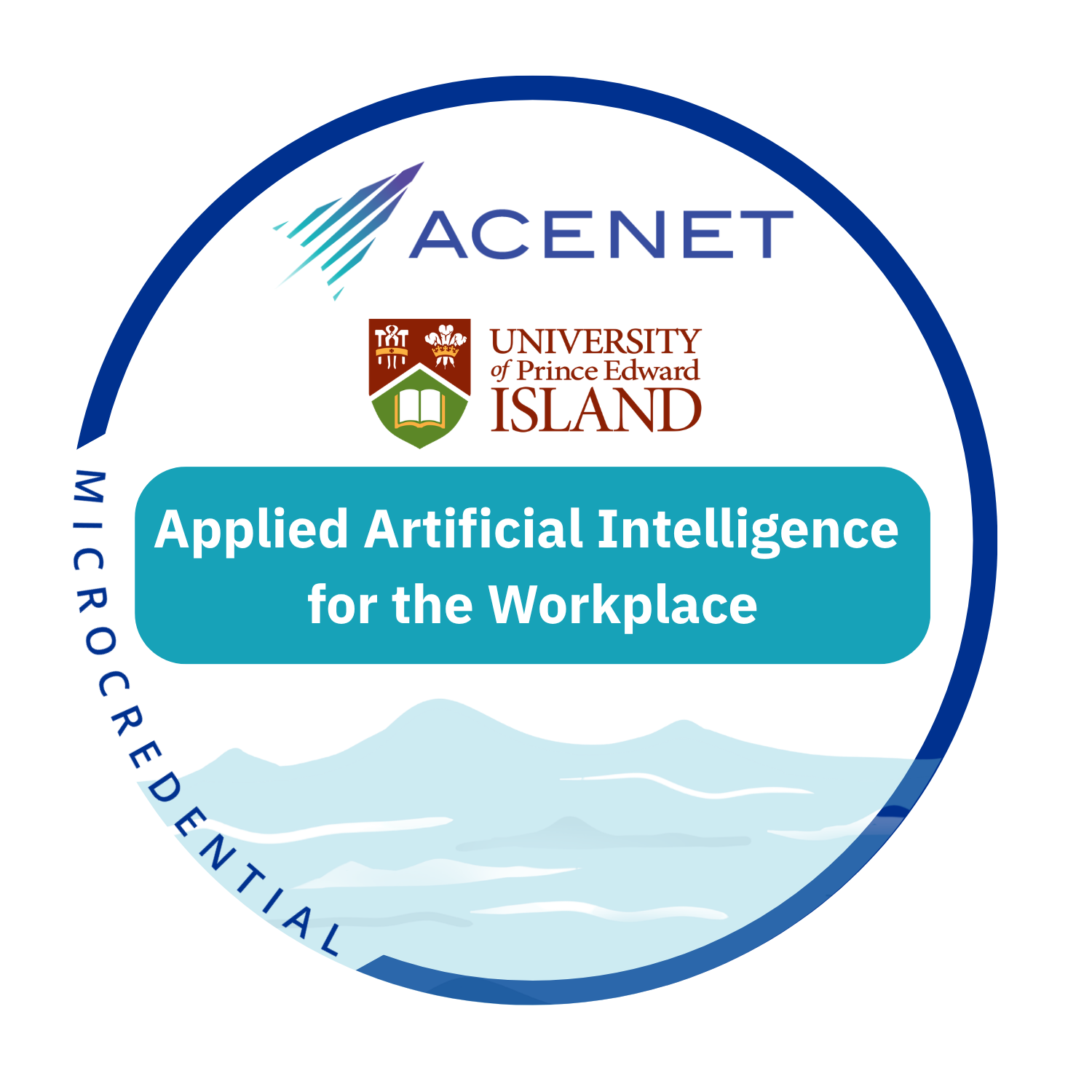 Microcredential in Applied Artificial Intelligence for the Workplace