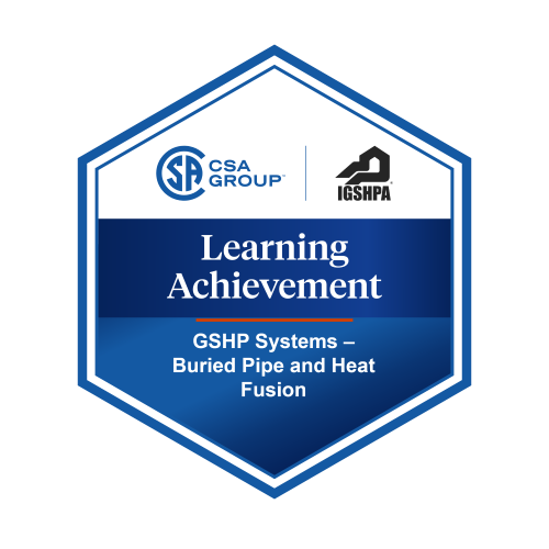 GSHP Systems - Buried Pipe and Heat Fusion