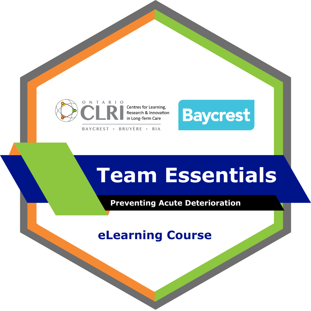 Team Essentials A (TE-A)  Preventing Acute Deterioration e-Learning Course