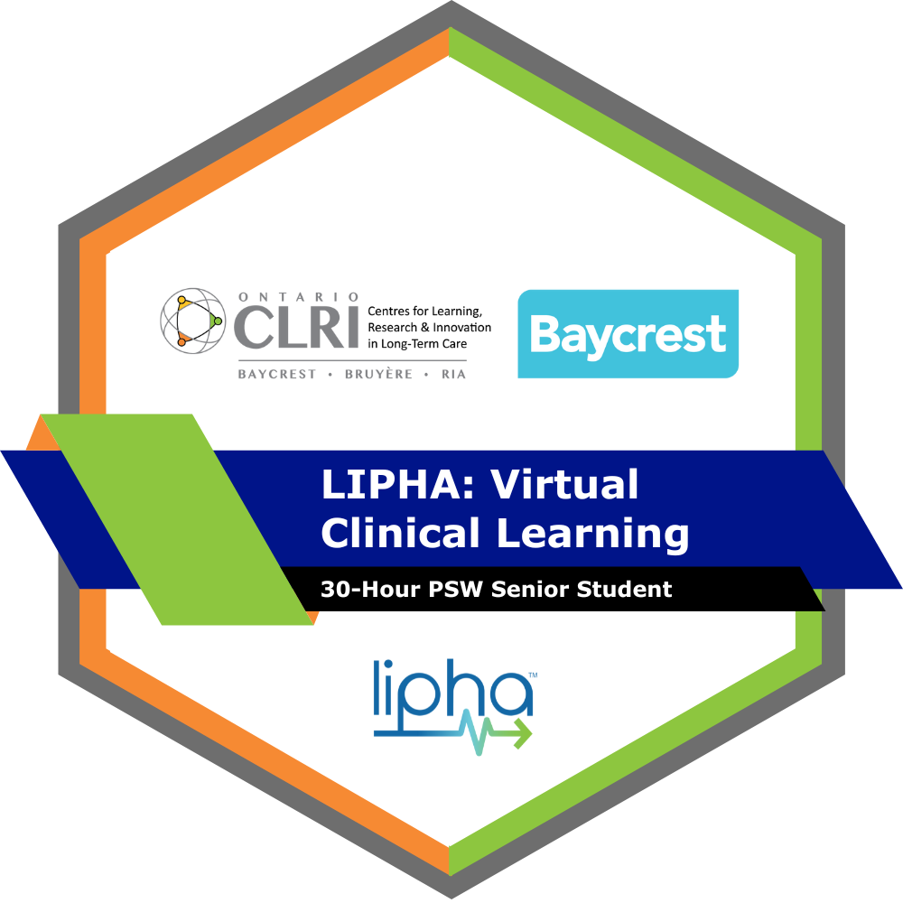 Virtual Pre-Graduate Student Placement in Long-Term Care (PSWs)