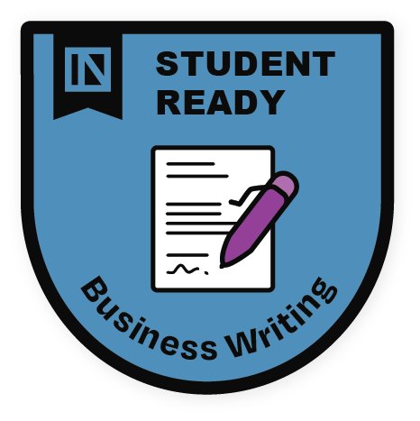 Student Ready: Business Writing