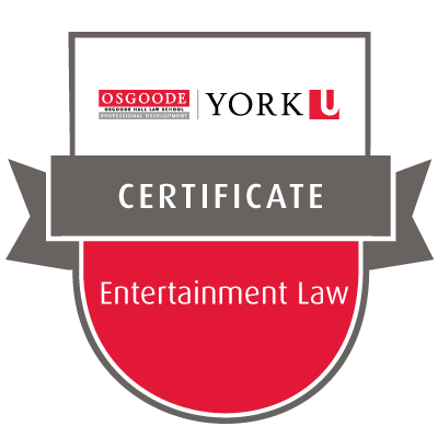 The Osgoode Certificate in Entertainment Law