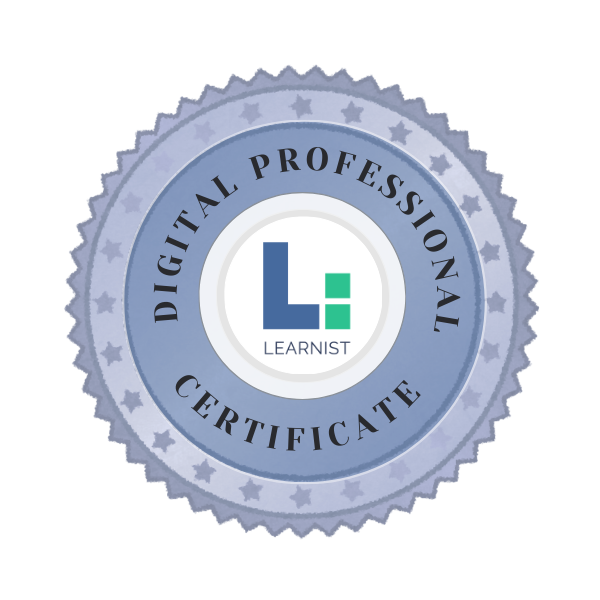 Learnist Digital Professional Certificate