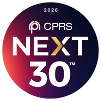  2026 CPRS NEXT 30™ Award Recipient