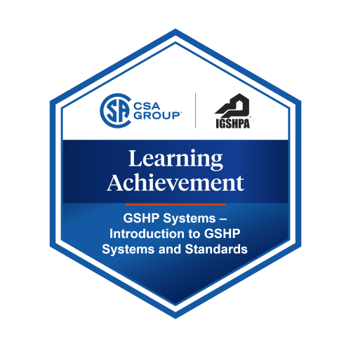 GSHP Systems – Introduction to GSHP Systems and Standards