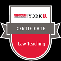 The Osgoode Certificate in Law Teaching