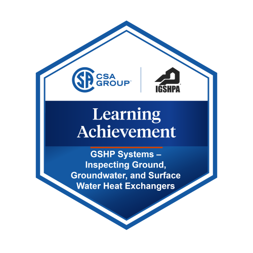 GSHP Systems - Inspecting Ground, Groundwater, and Surface Water Heat Exchangers