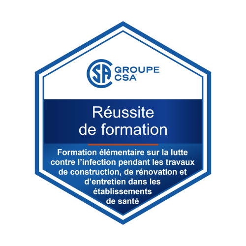 Formation élémentaire sur la lutte contre l’infection pendant les travaux de construction, de rénovation et d’entretien dans les établissements de santé