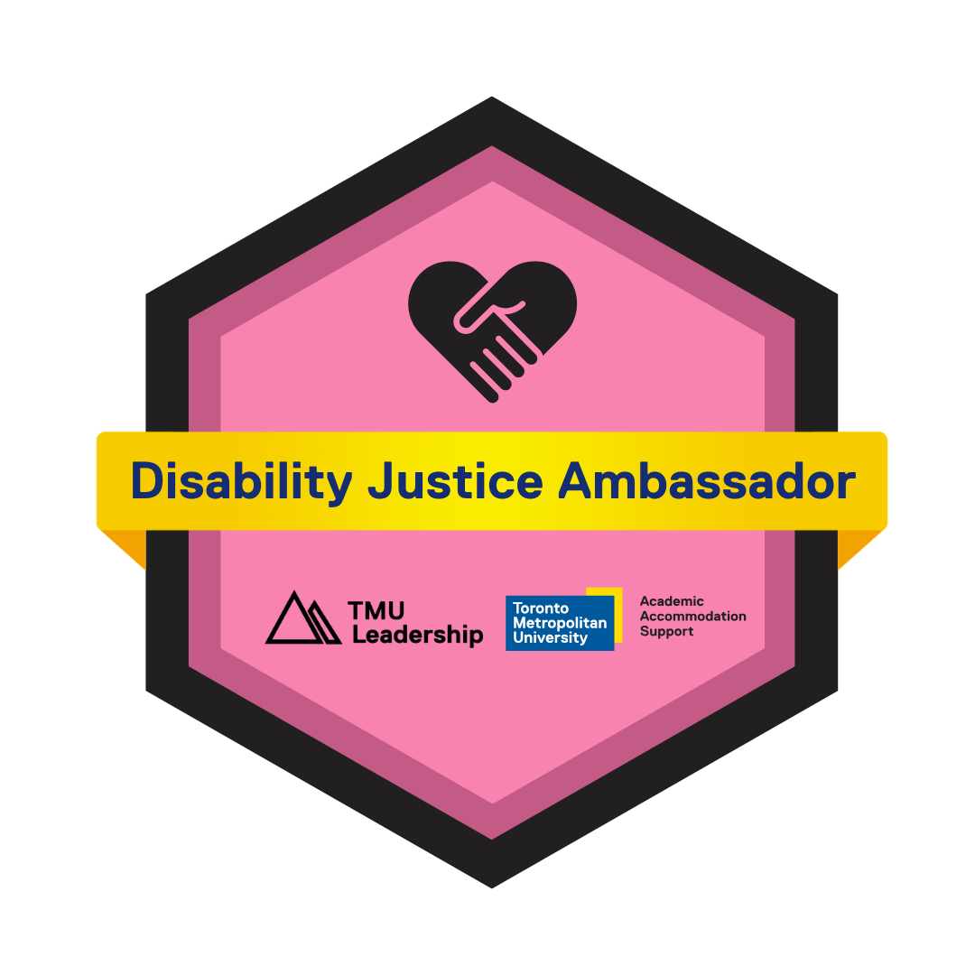 Disability Justice Ambassador Badge