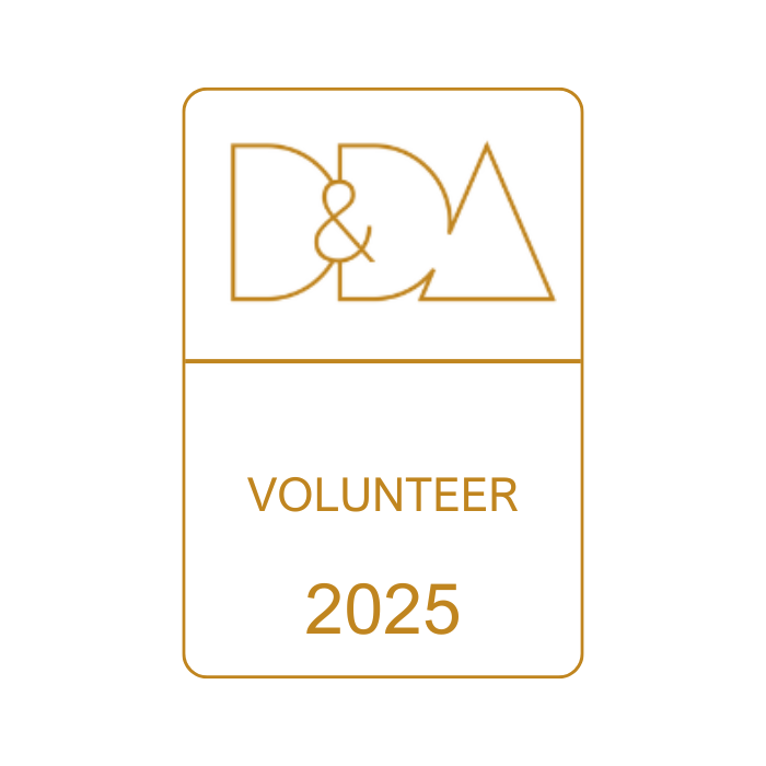 DDA - 2025 Volunteer Badge