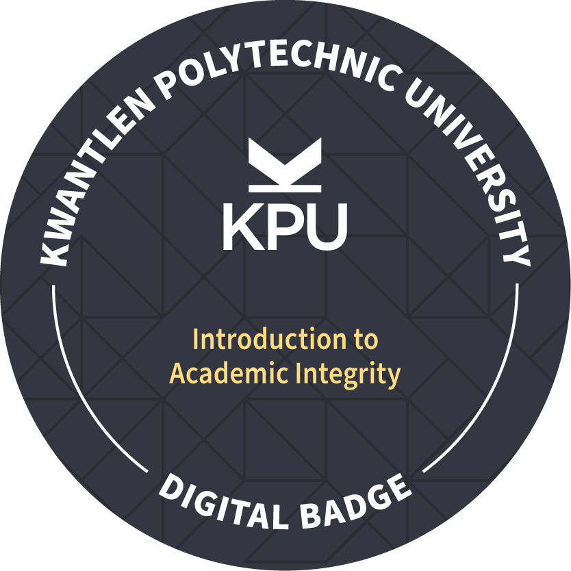 Introduction to Academic Integrity 